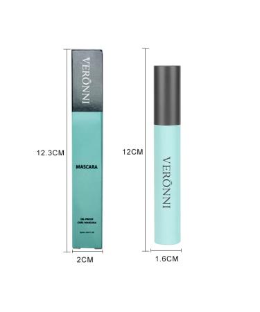 4D Silk Fiber Black Mascara - Volumizing & Waterproof with Curved Brush for Natural Extension & Lengthening - Buy Online on SooperMarket.com