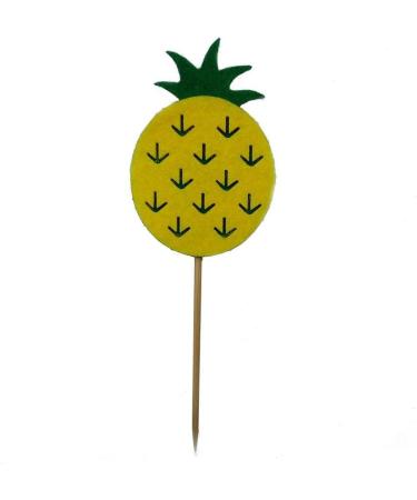 Luzhengyang 5 Pieces Vivid Felt Cupcake Toppers Food Picks for Kids Birthday Party - Buy Online on SooperMarket.com