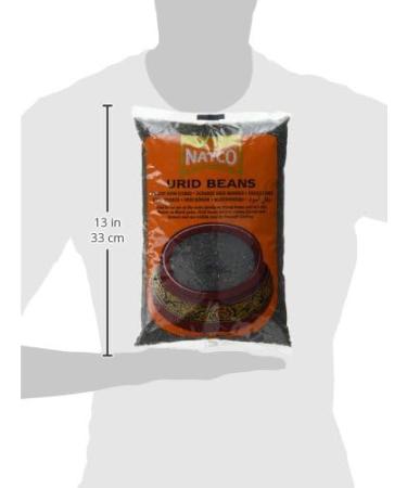 Natco Urid Beans 2 kg - Premium Quality Legumes for Healthy Cooking - Buy Online on SooperMarket.com