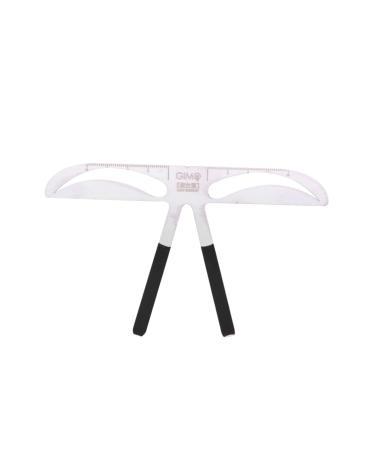 Angoily Eyebrow Shaper Kit for Women Eyes Eyebrow Ruler Stencil Template Eyebrow Trimming Balance Ruler