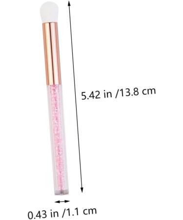 PLAFOPE 2pcs Nose Brush Beauty Eye Fluff Eyeshadow Brush Makeup Eyeshadow Pink Artificial Fiber Wool - Buy Online on SooperMarket.com