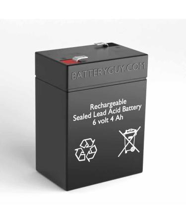 LCR6V4ML/2 Replacement 6V 4.5Ah SLA Battery Brand Equivalent (Rechargeable) - Qty of 1