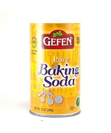 Gefen Pure Baking Soda Bicarbonate Of Soda 340g For Baking And Cleaning