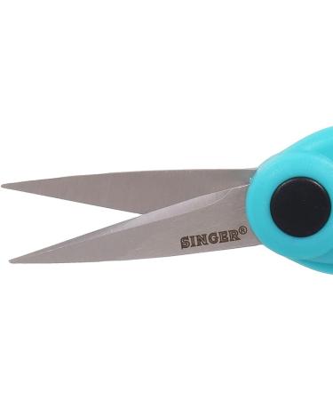 SINGER 00557 4-1/2-Inch ProSeries Detail Scissors with Nano Tip  Teal - Buy Online on SooperMarket.com
