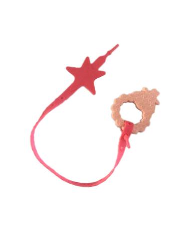 Eco-Friendly Baby Bite Ring Holder - Sore Gums Relief - BPA Free Pink Sheep Design - Buy Online on SooperMarket.com