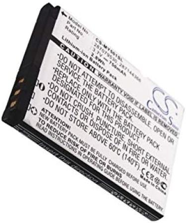Replacement Battery for Sagem MY220X & MY225X - 750mAh/3.7V | Compatible with Multiple Part Numbers - Buy Online on SooperMarket.com