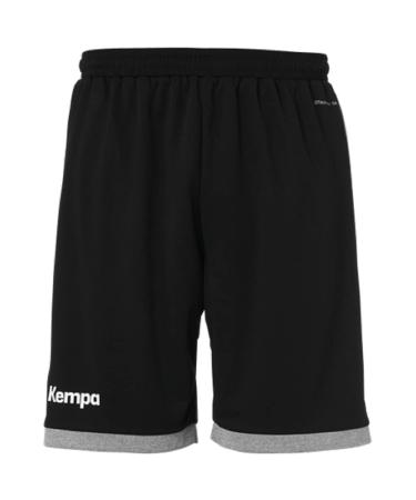 Kempa Kids Core 2.0 Shorts 164 (XS) Black/Dark Grey Melange