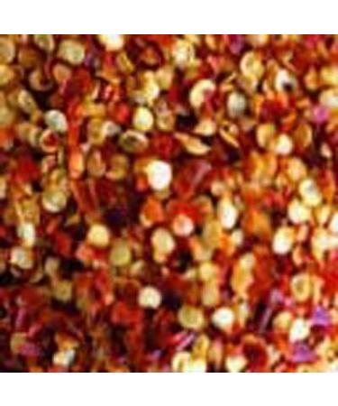 Indus Organics Cayenne Pepper Flakes (40,000 SHU) 10 Oz Bag - Premium Grade, High Purity, Freshly Packed - Buy Online on SooperMarket.com