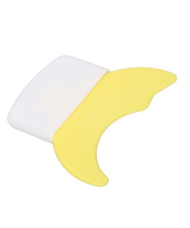 Silicone Aid Short Handle Winged Tip for Makeup with Brush Auxiliary for Eyelashes Eye Shadow Lipstick Positioning Soft and Flexible Material