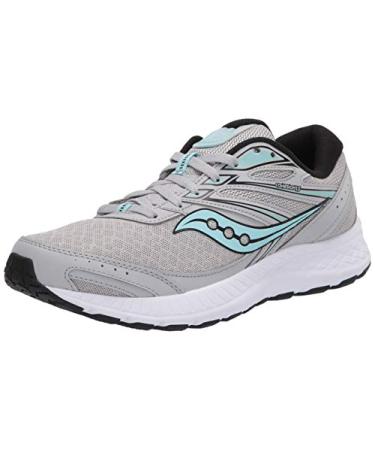 Saucony Women's Cohesion 13 Running Shoe 7.5 Grey/Black