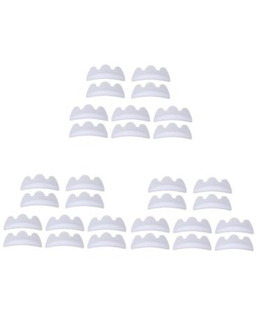 NOLITOY 15 Pairs Extension Glue Pad Lashes Extension Kit Makeup Glue Pad Mold Kit Lash Lift Kit Lash Kits Replacement Pads Protective Pad White Eyelash