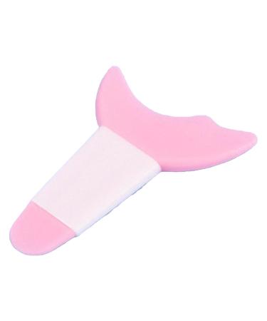 TYTOGE Mascara Eyelash Shield Tool Multifunctional Reusable Silicone Applicator Guard () Pink