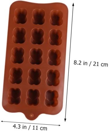 MAGICLULU Alphabet Stencils 2pcs Molder Mold for Chocolate Baking Tool para Paletas De Chocolate Non-Stick Molds Chocolate Making Molds Candy Pan Chocolate Ball Brownie 3D Bakeware - Buy Online on SooperMarket.com