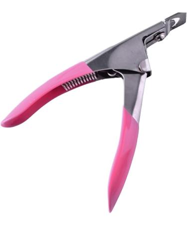 kawehiop Nail Clippers for Acrylic Nails Professional Nails Durability Beauty Supplies Manicure for Extension Repairs pink - Buy Online on SooperMarket.com