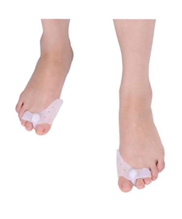 Allesoky Gel Toe Separator Bunion Corrector 2 Pairs - Orthopedic Foot Pain Relief & Toe Alignment - Day & Night Use - Men and Women - Buy Online on SooperMarket.com