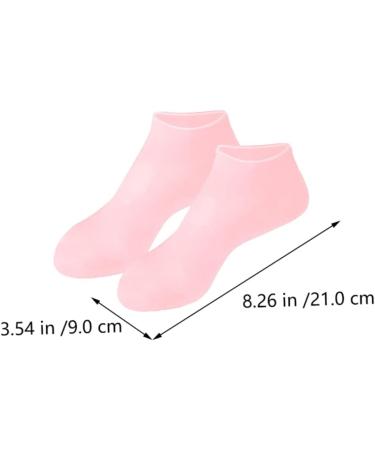 PLAFOPE 3pairs Moisturizing Socks High Heel Socks Socks Moisturizing Foot Covers Foot Features Socks for Women Foot Care Socks High Heels Moisturizing Foot Socks Sebs 21x9cm - Buy Online on SooperMarket.com