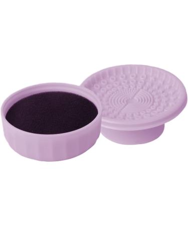 VOSAREA 3pcs Makeup Brush Cleaning Box | Foldable Cleaning Mat & Scrubber for Effortless Brush Care - Shop Internationally - Buy Online on SooperMarket.com