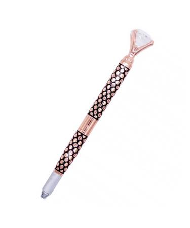 Housoutil 3 Pen Eyebrow for Needles Microblading Manual Makeup Embroidered Head Permanent