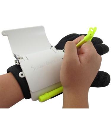 Scuba Choice 3-Panel Wrist Writing Dive Slate with Pencil - Diving Essentials - Buy Online on SooperMarket.com