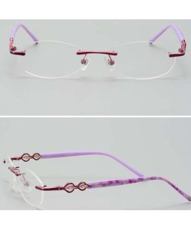 Ranara Replacement Glasses End Tips | Purple Spare Parts & Temples for Borderless 1-Hole Glasses - 1 Pair - Buy Online on SooperMarket.com