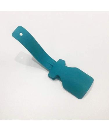Lazy Shoes Helper - Portable Shoe Lifting Aid for Men, Women, and Kids - Sock Slider Handled Shoe Horn for Seniors, Elderly, Disabled - Fits All Shoes - 2PC (Blue) - Buy Online on SooperMarket.com