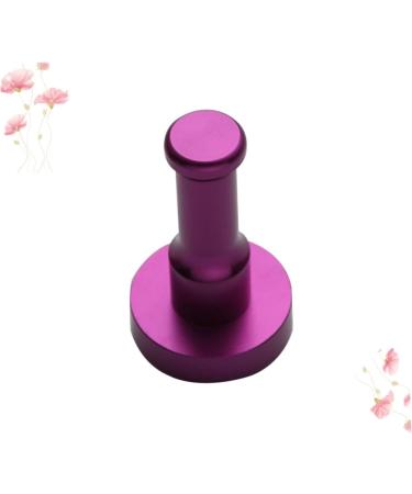 CHILDWEET Home Hooks Clothes Hanger Storage Hooks Stainless Steel Hangers Wall Purple Hanging Basket Heavy M Purple - Buy Online on SooperMarket.com