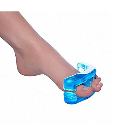 Original Sapphire Blue YogaToes - Small Toe Stretcher & Separator for Bunions, Hammer Toes, Foot Pain - Pack of 1 - Buy Online on SooperMarket.com