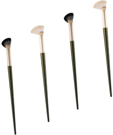 Baluue 12 Pcs Nose Shadow Brush Concealer Brush Cosmetic Brush Eye Shadow Brush Eyeshadow Wooden Handle - Buy Online on SooperMarket.com