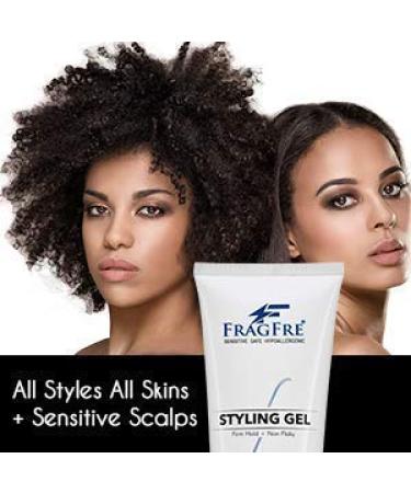 FRAGFRE Firm Hold Hair Gel 8 oz - Fragrance Free, Paraben Free, Hypoallergenic Styling Gel - Vegan & Gluten Free - Non-Irritating Formula - 1 Pack, 8 Fl Oz - Buy Online on SooperMarket.com