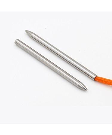 2pcs Stainless Steel Paracord Fids Needles 5*75mm for Camping & Hiking - Buy Online on SooperMarket.com