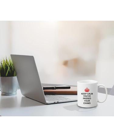 Giftme Keep Calm You've Passed Your Exams 11oz Coffee Tea Ceramic Mug. - Buy Online on SooperMarket.com