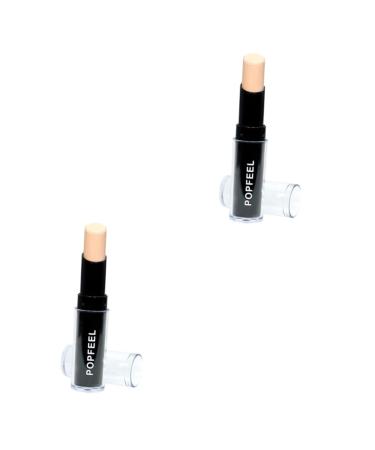 HAPINARY 2pcs Makeup Concealer Foundation Concealer Stick Blemish Concealer Cosmetics Concealer