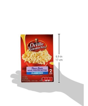 Orville Redenbacher's Pour Over Movie Theater Butter Microwave Popcorn 9.9 oz - Buy Now - Buy Online on SooperMarket.com