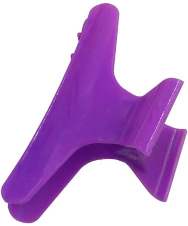 Head Jog 12 Pack Butterfly Hair Clips Accessories for Sectioning and Styling. Hair Clamps for Women and Men (Purple) - Buy Online on SooperMarket.com