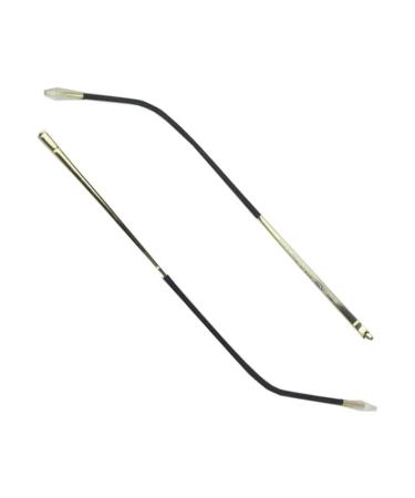 RANARA Replacement Eyeglass End Tips Eyeglass Legs Eyeglass Accessories 1 Pair Thin Metal Eyeglass Arms Eyeglass Replacement Temple Legs Gold