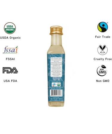 ADI USDA Certified Organic Castor Oil - Boost Hair Growth for Thicker Hair Lashes & Eyebrows | 8.8 fl oz - International Shipping Available - Buy Online on SooperMarket.com