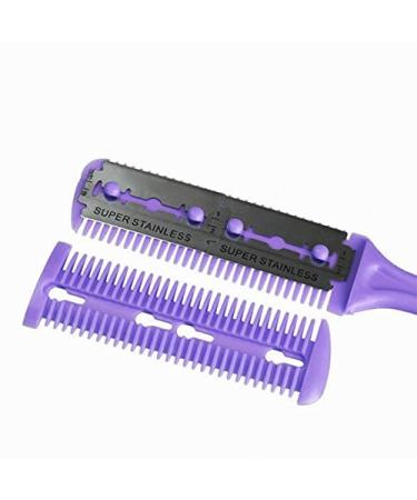 Razor Comb - Double-Sided Hair Cutter & Thinning Scissors Comb for Precision Haircuts | International Shipping Available - Buy Online on SooperMarket.com
