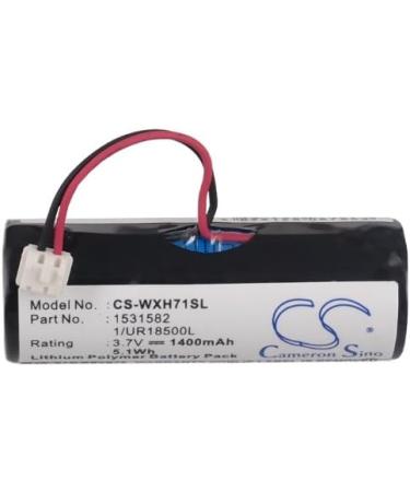 Replacement Battery for Wella Xpert HS71 & HS75 - 1400mAh 3.7V Compatible - Part 1/UR18500L 1531582 - Buy Online on SooperMarket.com