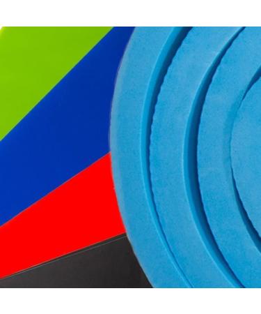 Wakeman Resistance Bands & 1/4in Yoga Mat - Premium Exercise Gear for Home & Travel | Shop Internationally - Buy Online on SooperMarket.com
