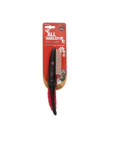 Mikki Dog Cat Anti-Tangle Shedding Comb - Removes Knots Matts and Tangles - for Thick Hair Coats Coarse coat