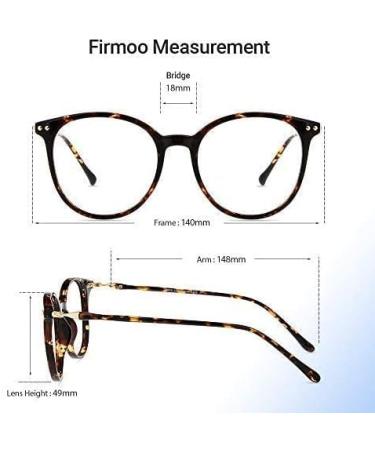 Firmoo Blue Light Blocking Glasses Tortoise - Anti Glare Computer Gaming Eyeglasses for Women Men - Anti Eyestrain Blue Blocker Non Prescription - 0.0x - Buy Online on SooperMarket.com