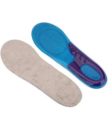 Alomejor Gel Sport Insoles for Men & Women - Orthopedic Shockproof Deodorant Silicone Inserts | Comfortable Inserts S (33-37) - Buy Online on SooperMarket.com