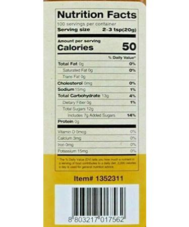 Vonbee Honey Ginger Citron Tea - Family Size 70.54 Oz - Product of Korea - 2.2 lb (1 kg) - Buy Online on SooperMarket.com