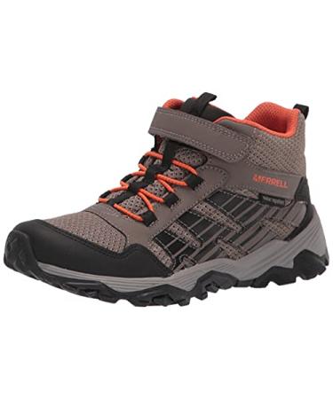 Merrell Unisex-Child Moab Voyager Mid Alternative Closure Hiking Boot Big Kid (8-12 Years) 11.5 Big Kid Gunsmoke