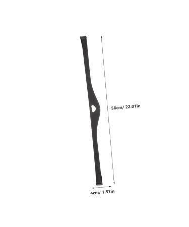 Silicone Hair Cutting & Trimming Guide - Fade Neckline & Shaping Tool | 56x4cm Black - Buy Online on SooperMarket.com