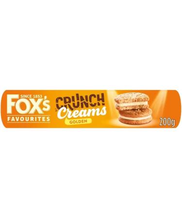 Biscuit Cream Bundle With Fox's Ginger Crunch Creams Biscuits 200g Golden Crunch Creams Biscuits 200g and Salted Caramel Crunch Creams Biscuits 200g (3 Pack) - Buy Online on SooperMarket.com