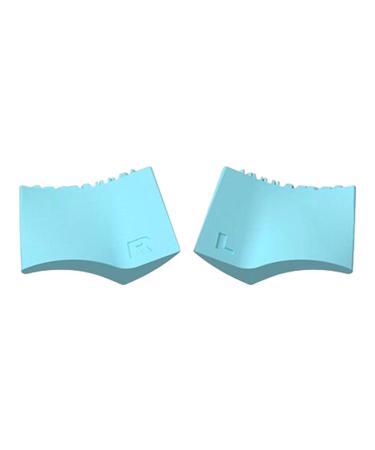 2x 2 in 1 Silicone Eyelash Stamper Quick Stencils Guide Lower Eyelash Stamper for Professionals Blue