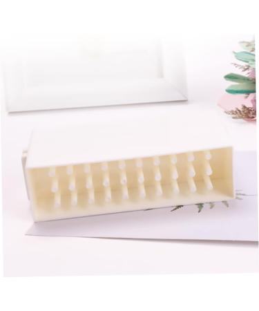 Nail Drill Bits Holder 30 Holes Drill Bits Cleanser Dustproof Drill Bits Organizer Container 30 Holes Manicure Tools for Nail Drill Bit - Buy Online on SooperMarket.com