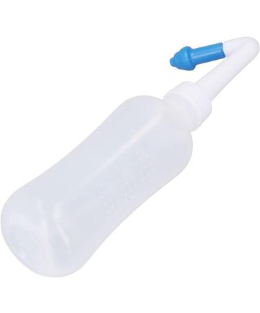 300Ml Nasal Rinse Bottle Cleaner Adult Sinus Rinse Nasal Sanitizer Kids Bottle Drinking Household for Sinusitis Toilet Cleaners (Blue Nose with Five Holes) - Buy Online on SooperMarket.com