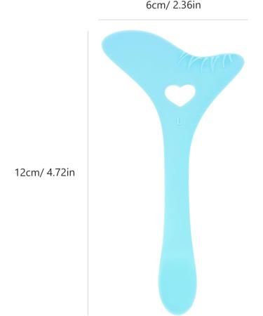 Eyeliner Stencil Silicone Eyeliner Guard Eye Makeup Aid Eyeliner Applicator Guide for Girls Women Blue - Buy Online on SooperMarket.com